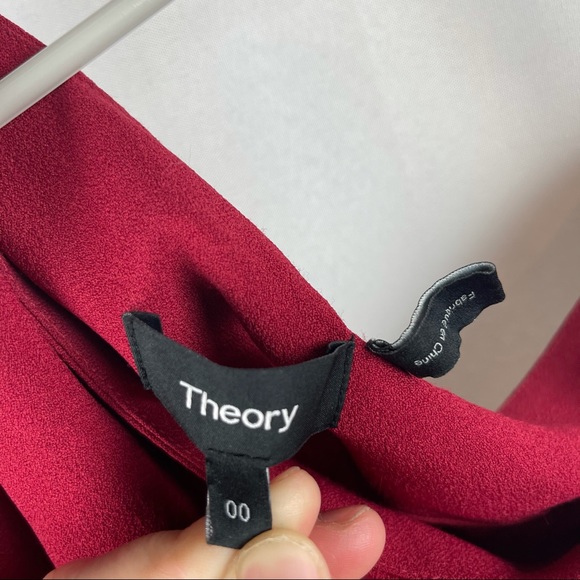 NWT Theory Rosina Crepe Dress - Picture 4 of 8